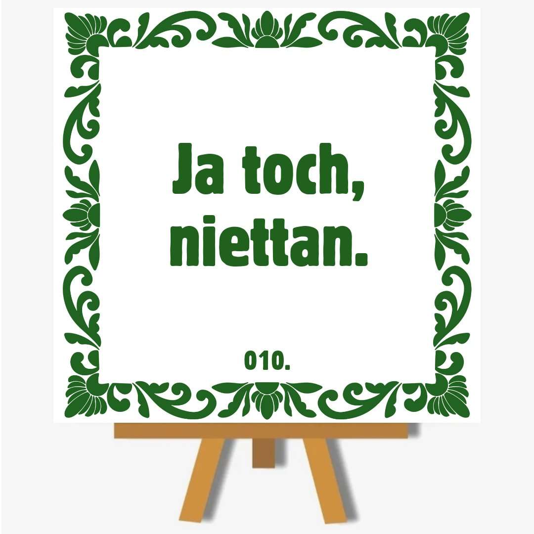 RotterdamJa toch, niettan.