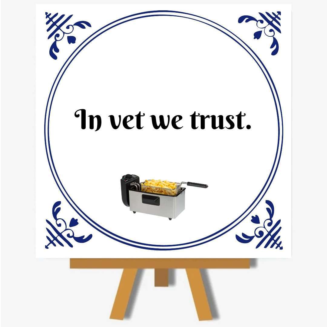 In vet we trust.