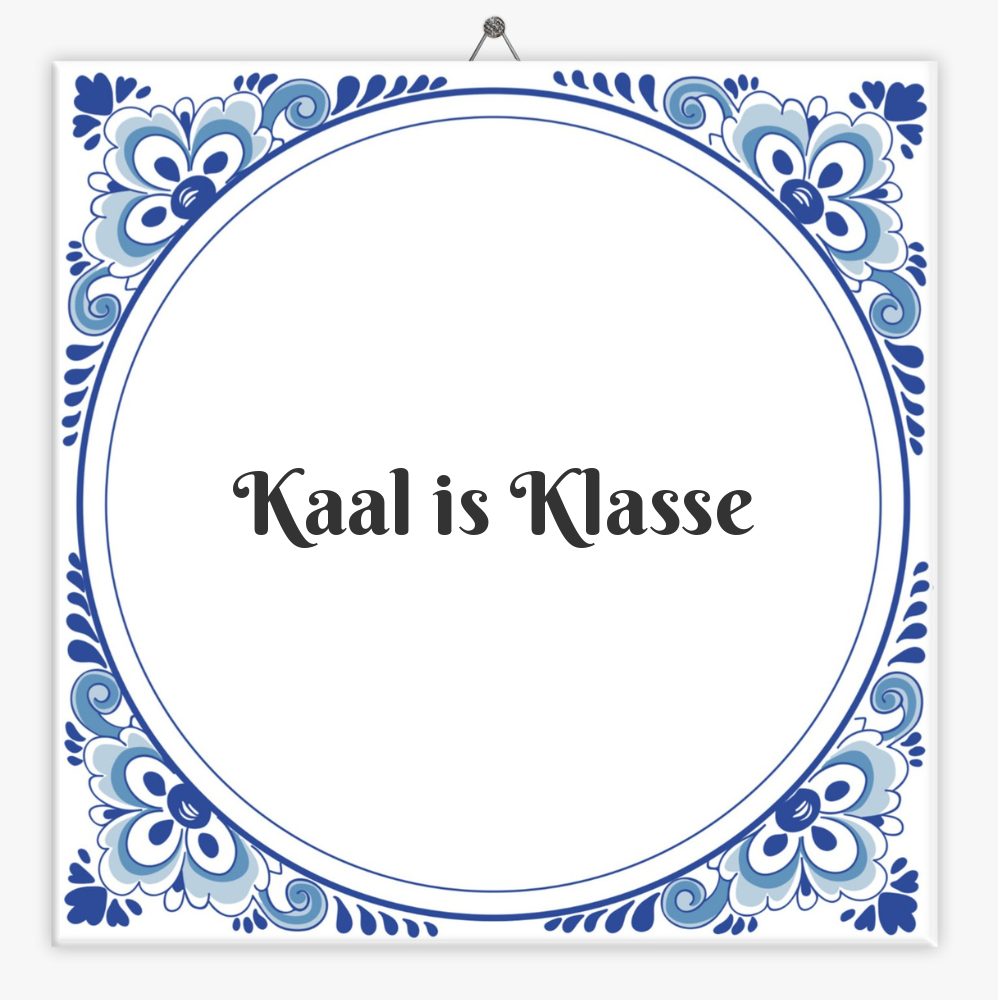 Kaal is Klasse